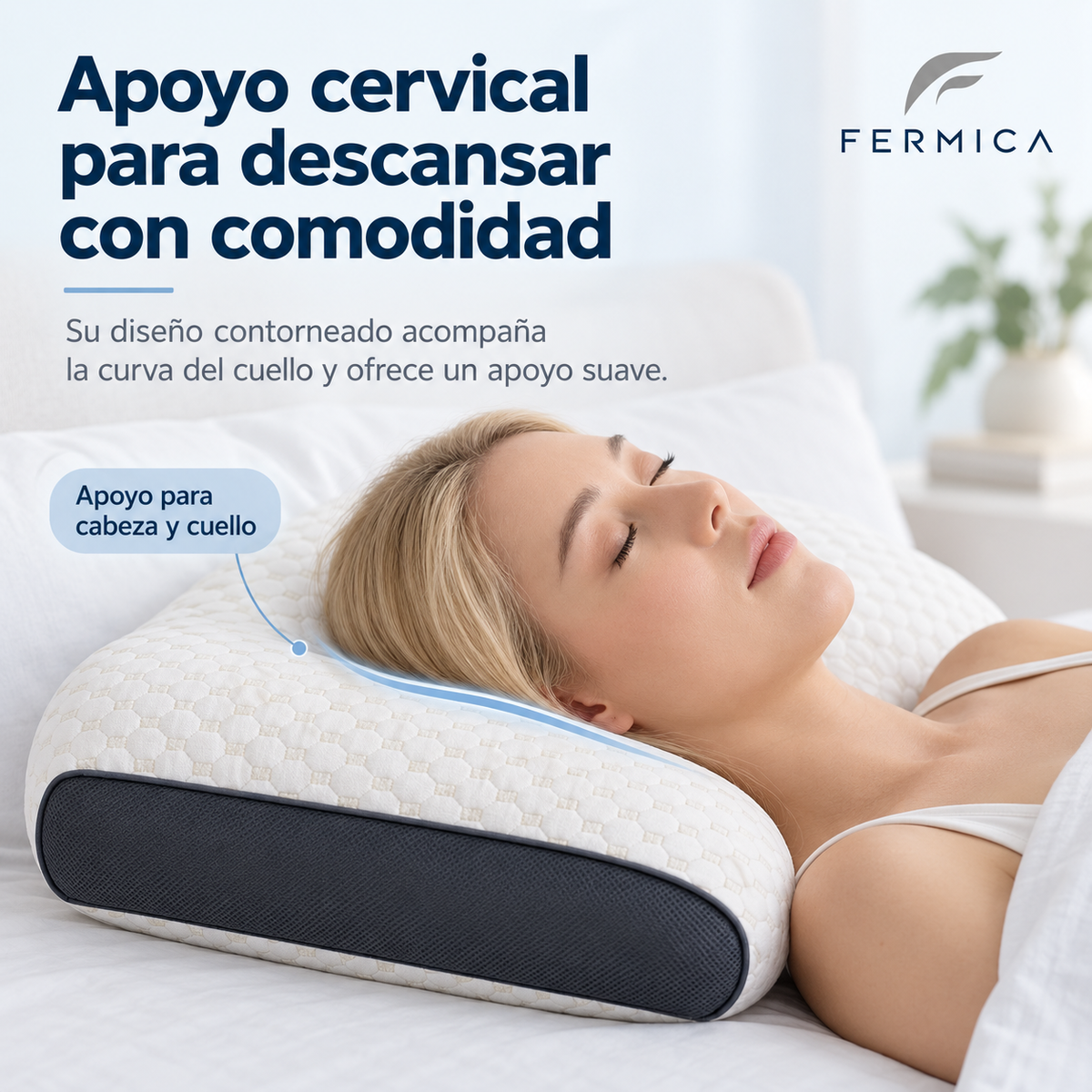 Nuvora Cervical™ — Almohada Anatómica