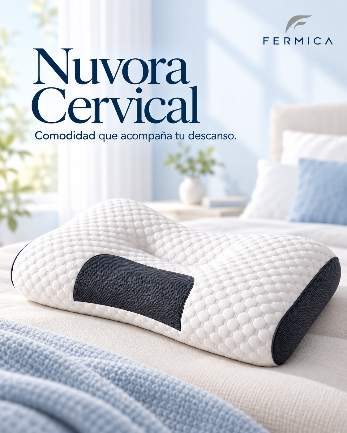 Nuvora Cervical™ — Almohada Anatómica